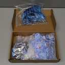 Geelin 12 Sets Swing Pacifier Baby Shower Games Funny Gender Reveal Games, Include 1 Wooden Sign and 12 Plastic Pacifiers for Bridal Baby Shower Gender Reveal Party Women Men (Bear,Blue)