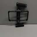 NEEWER Upgraded Phone Rig Vlogging Kit, Video Stabilizer with Dual Handle, Wireless Mic Clip Slot for Tiktok/YouTube, Compatible with SmallRig iPhone 16 15 14 Pro Max Plus 13 Galaxy S23, PA009