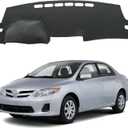 Dash Cover for Toyota Corolla 2007 2008 2009 2010 2012 2013, Dashboard Cover mat Custom fit for Toyota Corolla 2007-2013,Protective Dashboard Accessory (Gray)