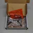 Leaf Napkin Holder, Wooden Napkin Holder for Tables, Freestanding Tissue Dispenser for Kitchen Countertop, Dining, Picnic Table, Indoor & Outdoor Use, Home Decor, Modern, Sturdy, Easy Assembly, Black