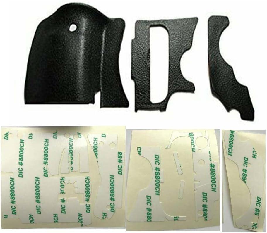 Right Grip Rubber Repair Part Cap Cover Unit with Tape for Canon EOS 60D Digital Camera Body Rubber Shell Repair Replacement Parts