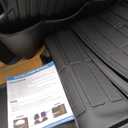 HAFIDI Floor Mats & Cargo Liner Set Fit for 2023 2024 2025 Mazda CX-50 (Not for Hybrid) All Weather Protection TPE Anti-Slip Automotive Full Set Floor Liners Custom Mazda CX50 Accessories - Black