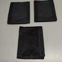 Daixers 3PCS Refrigerator Door Handle Covers Kitchen Decor Keep Appliance Clean Anti-Static Stains for Fridge Dishwashers Velvet (Black)