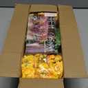 Waipfaru Artificial Flowers for Outdoors Faux Plants, UV Resistant Artificial Outdoor Flowers, Yellow Silk Daisy Realistic Fake Mums Flower for Front Porch Spring Home Planter Patio Decor, 12 Bundles