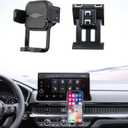 Car Phone Holder for 2023-2025 Honda CRV CR-V/Hybrid Auto Accessories Navigation Bracket Interior Decoration Mobile Cell Phone Mount, 360 Rotation, Vehicle-Specific Custom Mount