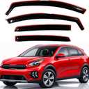 KPY Rain Guards Fit for 2017-2022 Kia NIRO, in-Channel Window Visors Vent Wind Deflectors 4PC, Car Accessories for 17-22 NIRO