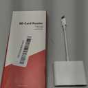 USB C to SD Card Reader, BnmxTek SD Card Adapter with SD MicroSD USB 3 Ports, USBC Memory Card Reader for iPhone 15 16, iPad, Mac, MacBook Pro/Air, Android and More USB-C/Type C Devices