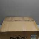 Bidet Toilet Seat with Remote Control, Electronic Heated Bidet Seat with Adjustable Warm Water and Pressure, Warm Air Drying, Display Screen, Night Light, Slow Closed Toilet Lid, Elongated