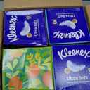 Kleenex Ultra Soft Facial Tissues, 8 Cube Boxes, 80 Tissues per Box, 3-Ply,