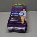 Depend Night Defense Adult Diapers, Incontinence Underwear for Men, Disposable, Overnight, Small/Medium, Grey, 26 Count