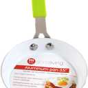 Good Living 3.5" Fast-Heating Aluminum Single-Egg Pan, Colors Vary, 1-Pack, Non-Stick Ceramic, Aluminum Frying Pan, Great For Pancakes, French Toast, Eggs, Omlets, And Much More