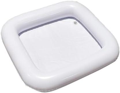 Portable Inflatable Ice Cup Holder Great for Serving Drinks at Poolside and Backyard Events (2ftx2ft)