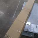42x84 inch Sliding Barn Wood Door Slab with 7ft Hardware Kit and Handle, Coffee, K Shape, Simple DIY Assembly