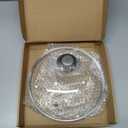 Tempered Glass Lid with Heat Resistant Handle, 9.5"/24cm, Clear