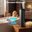 Aromadd 2026 Portable Waterless Diffuser, 1700 Sq Ft Hotel Collection Diffuser, 100ml Scent Air Machine for Home Cold Air Essential Oil Diffuser for Large Room Office, Quiet (Titanium Gray)