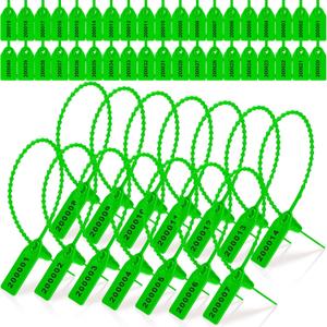 Roowest 2000 Pcs Plastic Tamper Seals Security Tags Seals, Green
