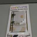 Reversible Left Right Side Opening Screen Door Mesh Magnetic Closure Heavy Duty, Self Closing Fiberglass Bug Net with Magnet for Sliding Doors & Doorway, Pet Friendly, 30 x 80 inch