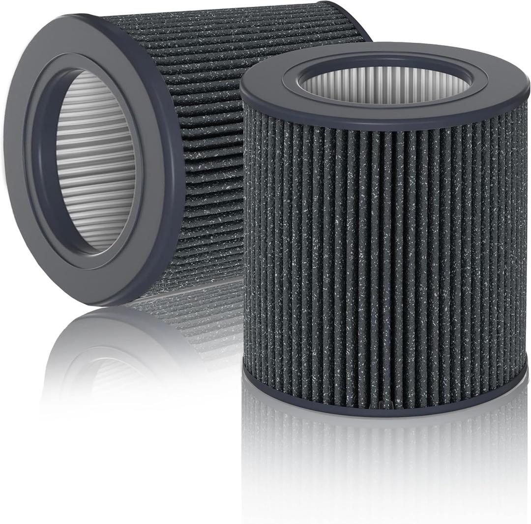2 Pack Air Mini PECO Replacement Filters Compatible with Molekule Tri-Power Air Mini & Air Mini + Air Purifiers, 3 in 1 High-Efficiency Filtration Air Mini Filter Replacement for PECO Filter