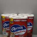 Charmin Ultra Strong Clean Touch Toilet Paper, 24 Family Mega Rolls Regular Rolls