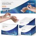 1000 Vinyl Gloves Disposable and Latex Free  3 Mil XSmall Clear Vinyl Gloves  Medical Gloves for Hospitals, Medical Facilities, Ambulances, and First Aid Kits
