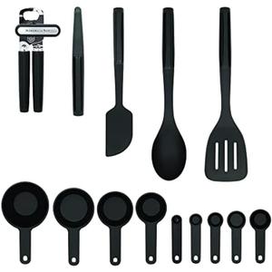 KitchenAid Universal Tool and Gadget Set, 14 Piece, Black