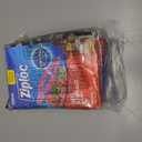 Ziploc Quart Food Storage Bags, Stand-Up Bottom, Easy to Fill, 80 Count