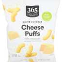 365 by Whole Foods Market, White Cheddar Cheese Puffs, 5.5 Ounce  BBD: 09/19/2025