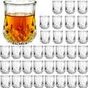 INFTYLE Shot Glasses Set of 36-1.5oz Clear Glasses Shot Glass Set with Heavy Base Whiskey Glasses Great for Vodka Tequila, Cocktail