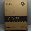 Riveira 30 x 22 Bamboo Natural Stove Top Covers for Electric Stove & Gas Stove Top Covers for Gas Burners  Large Gas Stove Cover with Handle & Juice Groove  Rustic Stove Covers for Gas Stove Top