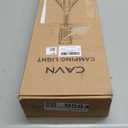 CAVN Rechargeable Camping Lights with Stand 6.5 ft Max Height, Portable Cordless LED Work Light 2200 Lumens 6500/4500/3500K Dimmable Camping Essentials Gear with Detachable Tripod, Black