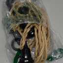 3 Light Plug in Pendant Light Cord, 25FT Hanging Lights with Plug in Cord, Hemp Rope Hanging Light Kit with 2 Way Switch, Farmhouse Pendant Light Kits DIY HangingLight