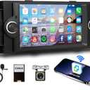 Android Car Radio Stereo for Jeep Wrangler JK Dodge RAM Chrysler 300C Chevrolet Compass Commander Patriot, 6.2 Inch Touchscreen with Mirror Link WiFi GPS Bluetooth FM RDS EQ Rear Camera SWC USB