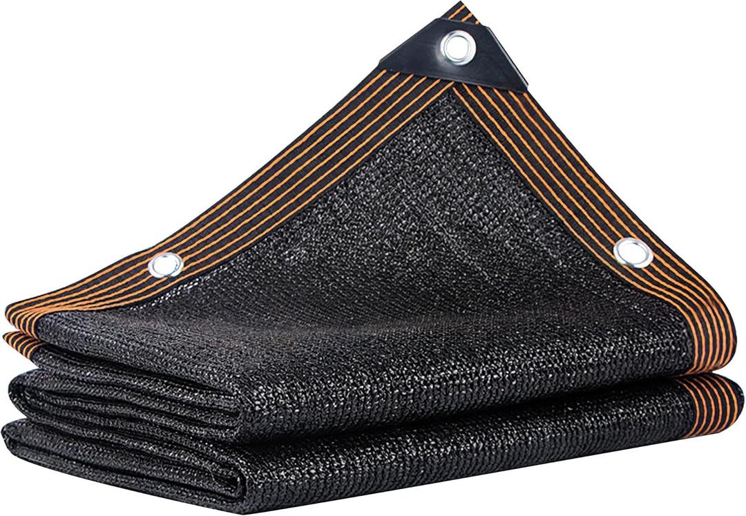 winemana 90% Shade Cloth for Garden- 4x6 FT Breathable Mesh Tarp for Vegetables & Plants, Outdoor Patio Sun Shade with Grommets - Chicken Coop, Dog Kennel Cover
