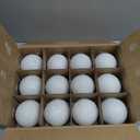 White Ceramic Fire Balls for Electric Fireplace 12Pcs