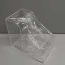 TOPZEA Laundry Pods Container, Wall Mounted Acrylic Candy Snack Dispenser Bin with Hinged Lids, Dishwasher Pod & Sponge Holder Stackable Storage Box for Coffee Bar, Kitchen & Laundry Room Organization