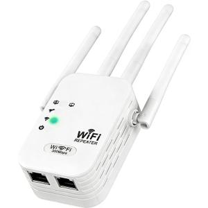 2026 WiFi Extender Signal Booster for Home, 9800sq.ft Wireless Internet Repeater, Long Range WiFi Booster and Signal Amplifier w/Ethernet Port, WiFi Router Extender Support 99% Devices, 1-Tap Setup
