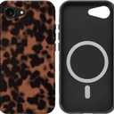 for iPhone 16e Case Design Strong Magnetic Cute Slim [Compatible with MagSafe] Wireless Charging Phone Case 2 in 1 Shockproof Heavy Duty Protection Cover 6.1",Turtle Shell