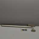 24.4" Wireless Picture Lights, Rechargeable Battery Art Display Light with Remote Control, Dimmable/Timer Off Dartboard Light, 3 Lighting Modes Full Metal Painting Display Lights (Nickel-1Pack)