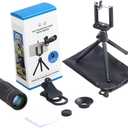 Telephoto Lens for Smartphones with Tripod Cell Phone Lens for Enhanced Imaging Compatible with Mobile Devices for Observing and Surveying