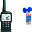Uniden Atlantis 155 Handheld Marine Radio + SeaSense Large Air Horn