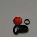 TUSITA Airtag Bike Mount, Hidden Bicycle Seatpost Mount Compatible with Airtags & Garmin Varia, Anti-Theft Air tag GPS Tracker Bike Reflector Holder