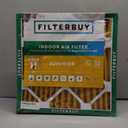 Filterbuy 14x14x1 Air Filter MERV 11 Essential Dust & Allergy Defense (6-Pack), Electrostatic Pleated HVAC AC Furnace Filters Replacement (Actual Size: 13.75 x 13.75 x 0.75)