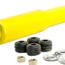 Lippert Replacement Heavy-Duty Shock for RV Trailer Suspension System, Yellow, Measures 8-5/8" Compressed, 13-1/2" Extended, Bolt-On, One Per Package - 283280