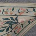 5x7 Area Rugs Washable Rug: Lagre Boho Living Room Rug Soft Non-Slip Thin Carpet Indoor Floor Non-Shedding Neutral Floral Carpets for Bedroom Dining Room Farmhouse Nursery Beige Animal