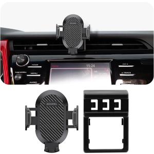Car Phone Holder Fits for Toyota Camry 2018-2020 Accessories,Thick Cases Friendly,Cell Phone Mount for 4.7-7 in Phones,360 Degree Rotation,Easy to Install