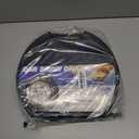 Snow-Chains Auto Fixing 1 Min Quick Fit Easy Installation Tire-Chains, Portable Reusable Universal Emergency Tire Traction Chain for Passenger Car, Pickup Trucks and SUV - Set of 2