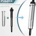 Spark Plug Extractor, Broken Spark Plug Remove Tool Kit Compatible with Ford Triton 5.4L 3 Valve (3 Tools)