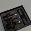 9007 LED Headlight Bulbs S Series High Beam/Low Beam/Fog Light 12xCREE Chips 6500K 6000LM Cool White Halogen Replacement-1 Pair