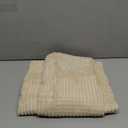 MIULEE Cream Corduroy Pillow Covers Pack of 2 Boho Decorative Spliced Throw Pillow Covers Soft Solid Couch Pillowcases Cross Patchwork Textured Cushion Covers for Living Room Bed Sofa 18x18 inch