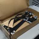 Vurkcy Rear Passenger Side Window Regulator with Motor Compatible with 2000-2007 Chevy Silverado/Tahoe/Suburban/Avalanche 1500 2500 3500, Cadillac Escalade, GMC Yukon XL/Sierra, OE# 741-579